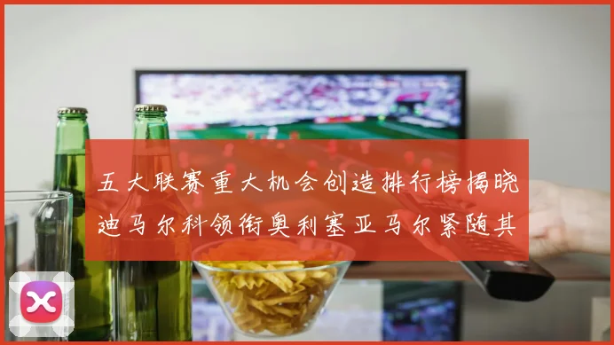 五大联赛重大机会创造排行榜揭晓迪马尔科领衔奥利塞亚马尔紧随其后